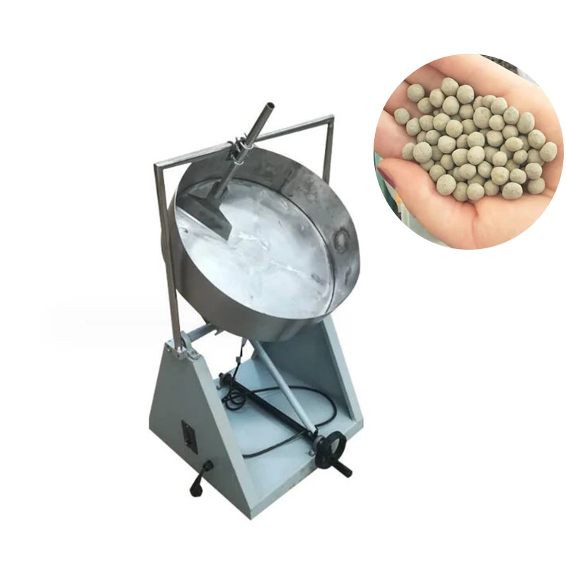 Diameter 400mm stainless steel disc pelletizer laboratory powder granulator activated carbon balling machine