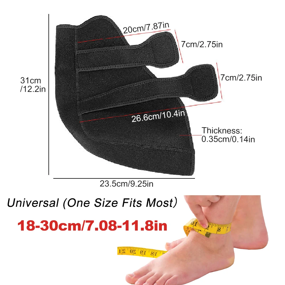 1PCS Warm Cast Sock Foot Cover – Breathable Plaster Sleeve Protector for Ankle/Foot Casts, Anti-Chafing Warmer for Walking Boot view 5