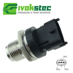 2000BAR DIESEL CR Common Rail Fuel Pressure Sensor Regulator For IVECO MAN TGS TGM TGL MITSUBISHI CASE IH  0281006087 0281002755