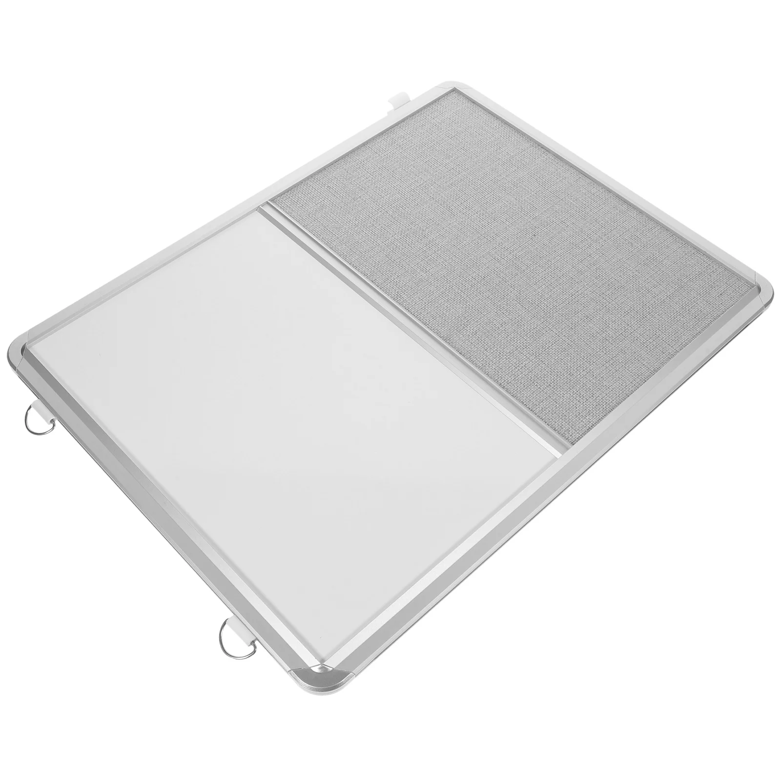 Wall Mount Hanging Whiteboard Multi-Function Lint Bulletin Board Small Office Display Board for Message Notes Pin Boards