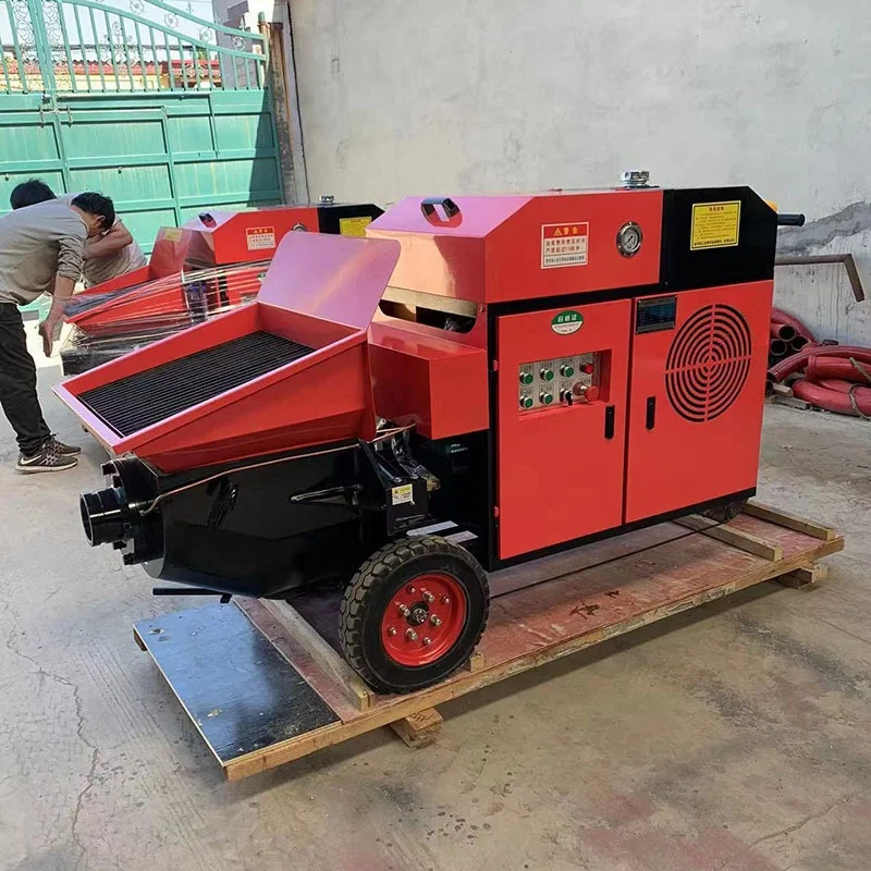 

Customized S-tube Valve Concrete Pump High Efficiency Hydraulic System for Floor Heating Mortar Grouting
