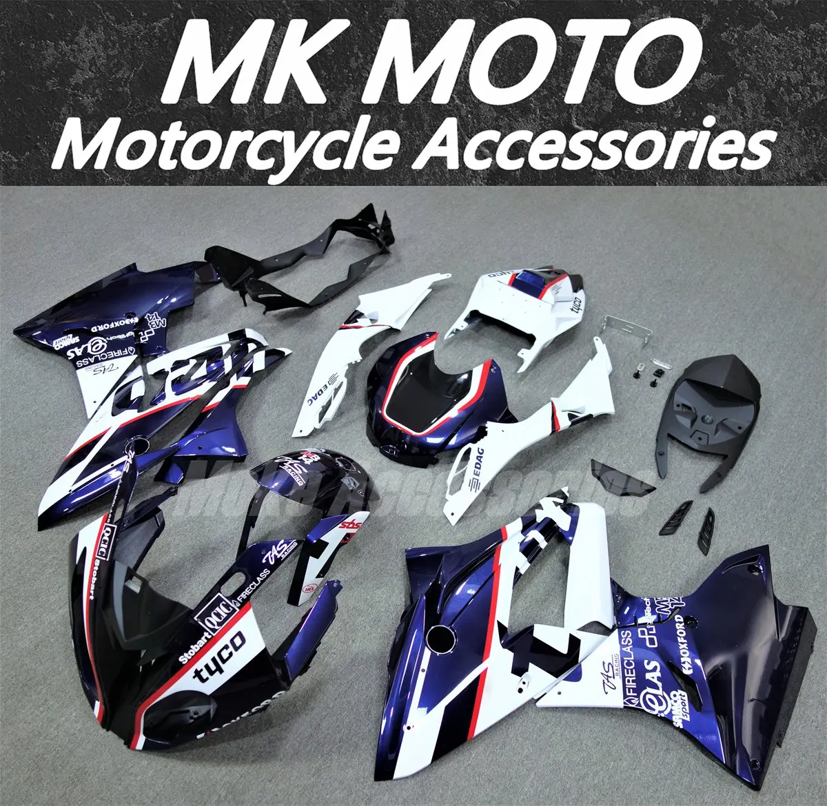 

Motorcycle Fairings Kit Fit For S1000rr 2017 2018 Bodywork Set High Quality ABS Injection New Blue Black White