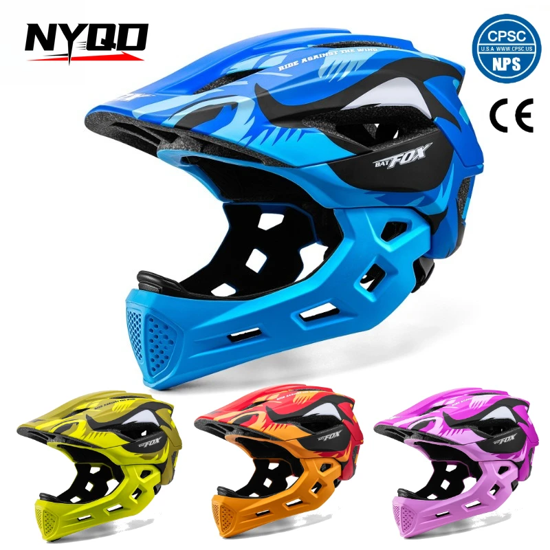 

Child Cycling Helmet Motorcycle Children Full Face Bike Helmet Sports Roller Skating MTB Kids Bicycle Helmet Cascos Para Moto