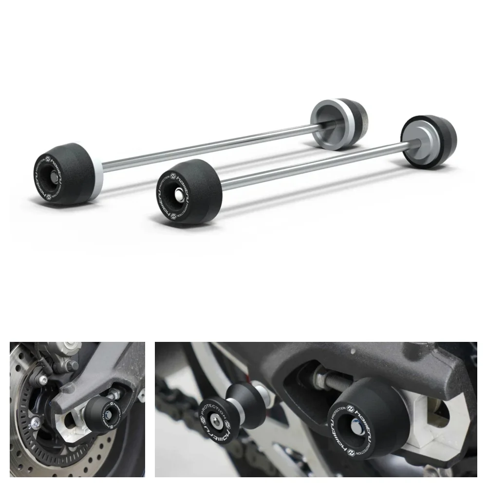 

For KTM 790 890 DUKE R/GP 2018-2023 Front Rear Axle Fork Sliders Motorcycle Frame Crash Protector Hub Anti-Collision