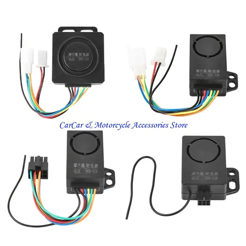 

G5AD Electric Tricycle Anti Theft Device Double Remote Strong PC Housing Alarm System