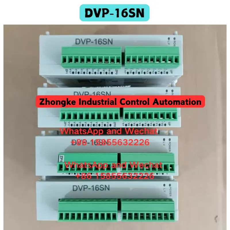 Used OEM disassembled parts DVP-16SN PLC controller Functional test OK Fast Shipping