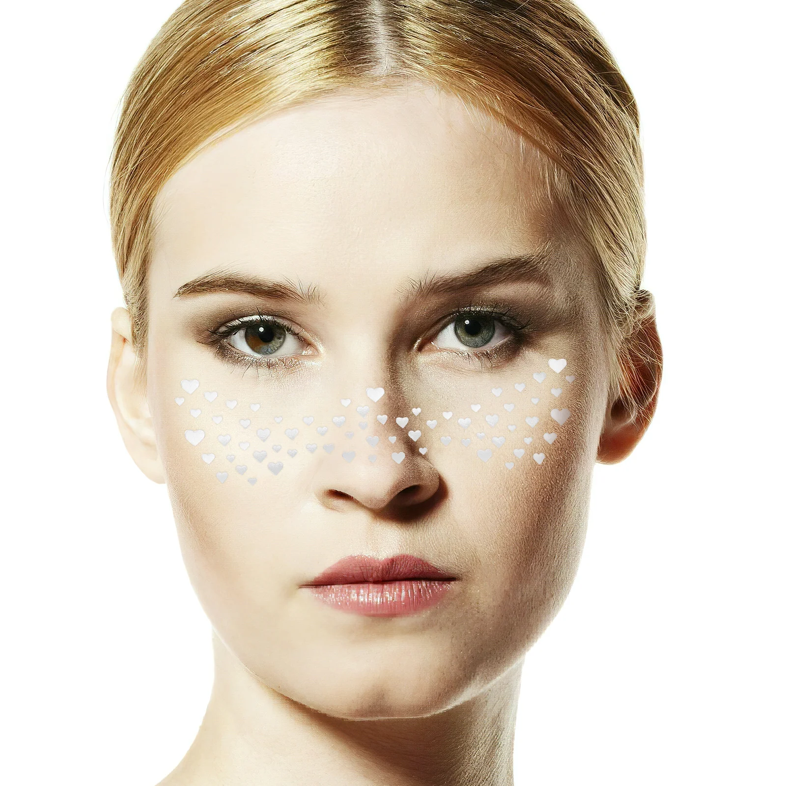 

4Pcs Waterproof Realistic Freckle Face Stickers Silver Makeup Freckles Temporary Tattoos for Festivals Halloween Mardi Gras