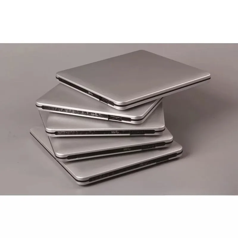 For USB3.0 Aluminum External Portable DVD Drive CD DVD Burner Universal For Mac Desktop Laptop