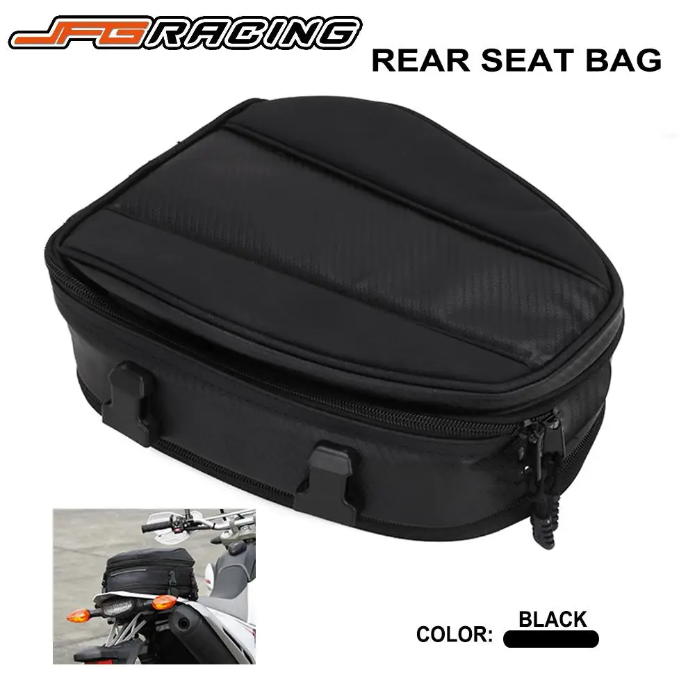 Motorcycles Tail Bags Waterproof Rear Seat Bag Backpack Motorbike Rear Rider Pack Scooter Sport Luggage Dirt pit Bike Moto