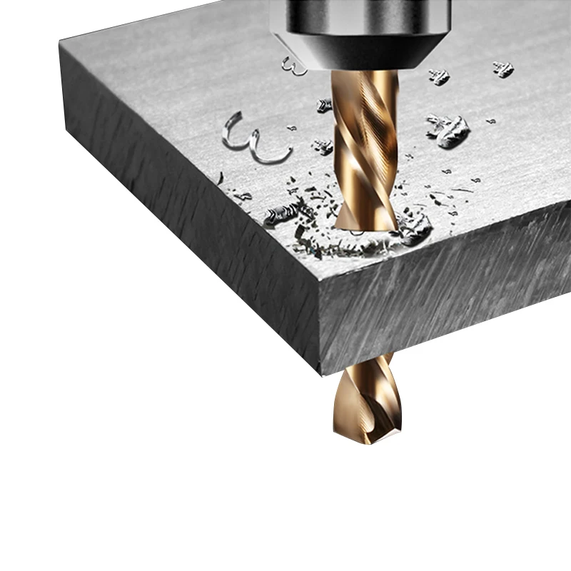 1.0-13mm M35 HSS-Co Cobalt Twist Drill Bit Power Tool Accessories For Metal Stainless Steel Hole Cutter Drilling