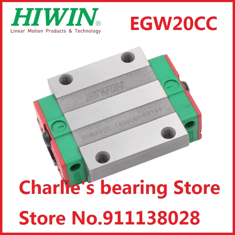 1pc 100% brand new original genuine Hiwin brand linear guide block EGW20CC