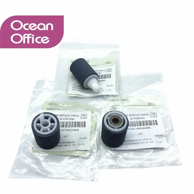 1sets 6LK541890 6LK568000 6LK541900 ADF pickup roller For Toshiba E 5518A 6518 7518 8518 8508 5516AC 6516 7516AC