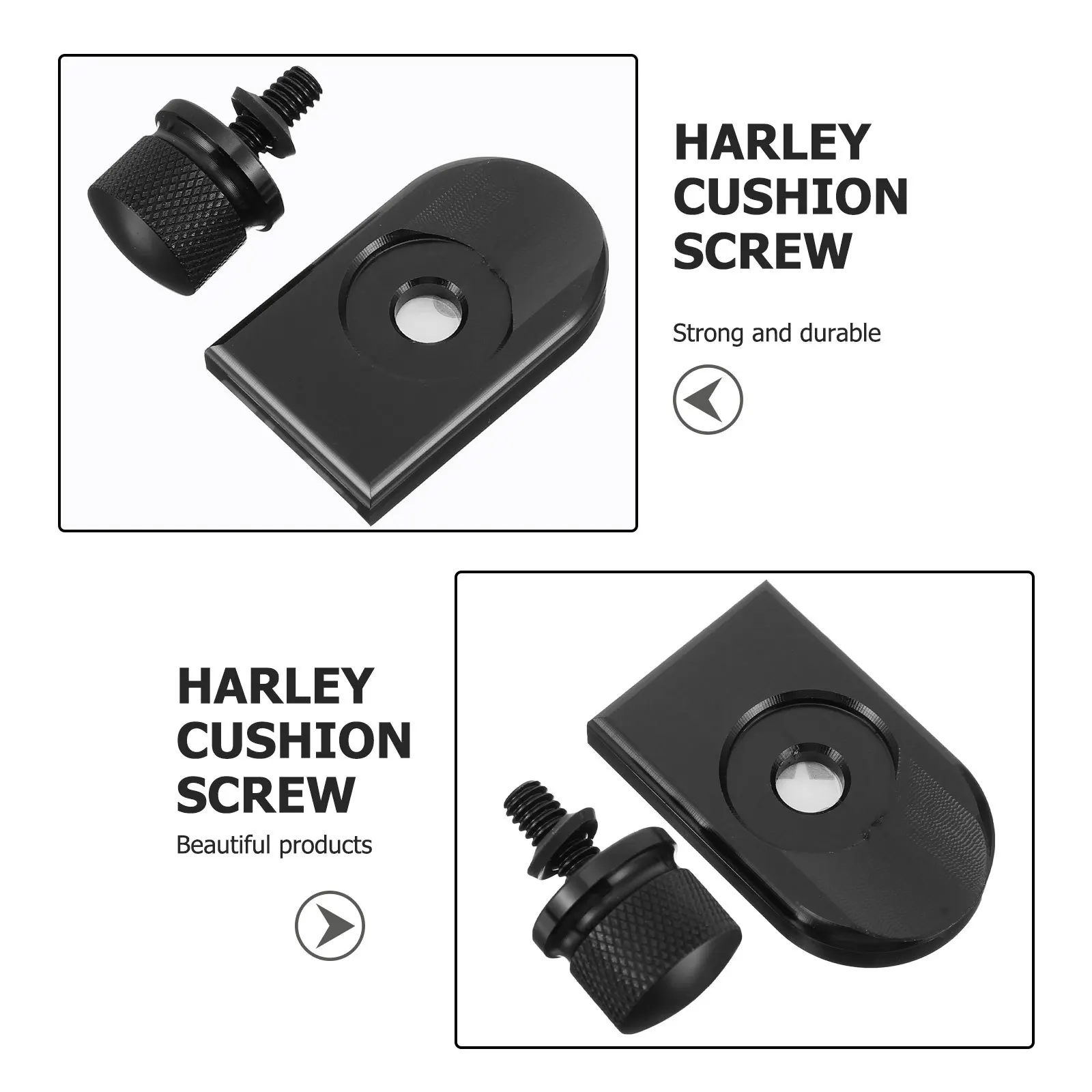 

Cushion Screws Motorcycle Rear Seat Bolt Aluminum for Motorbike Nut Alloy Mount