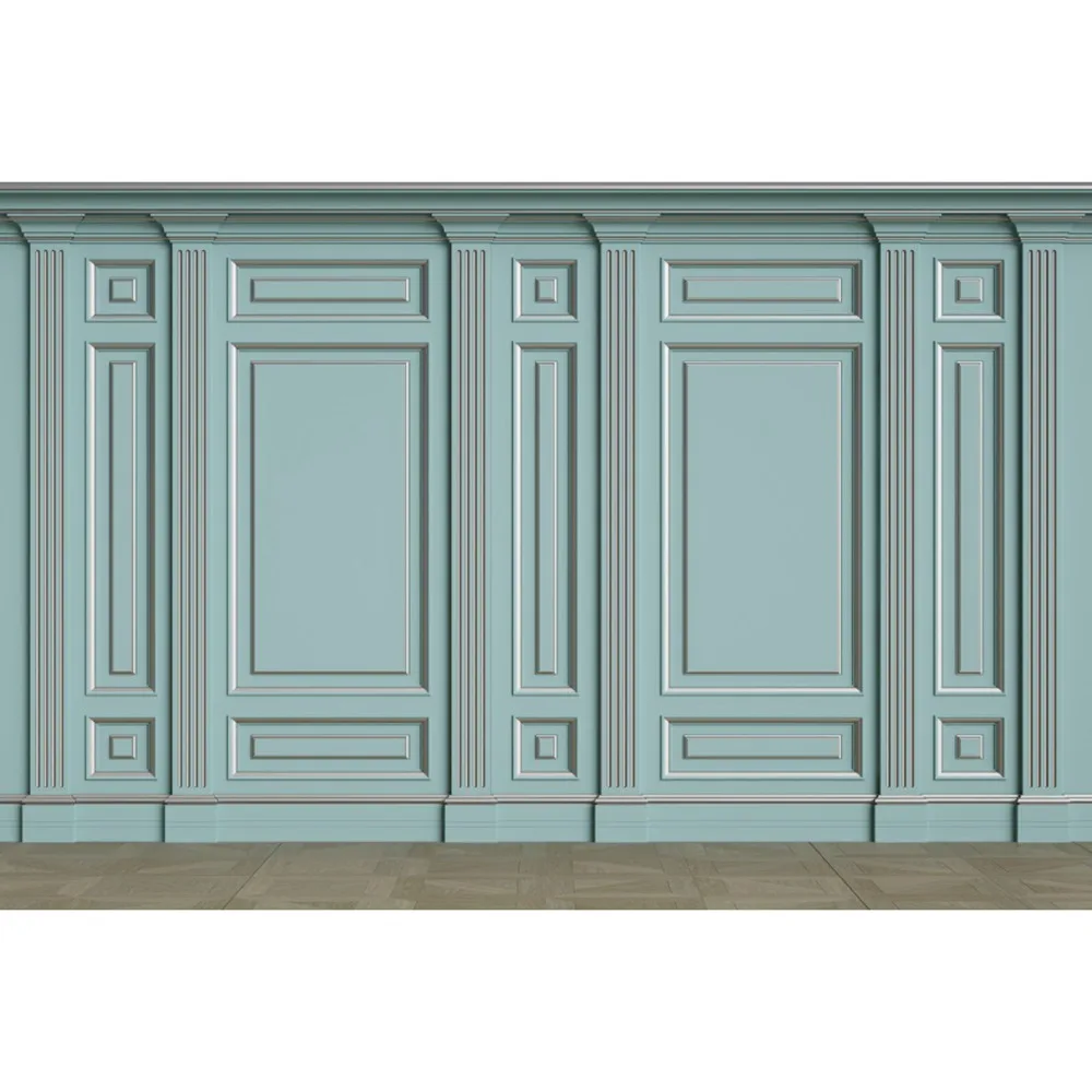 Fondali da parete con modanatura Vintage decorazione fotografica stanza pura interni personalizzati Baby Photocall Photo Background puntelli da Studio