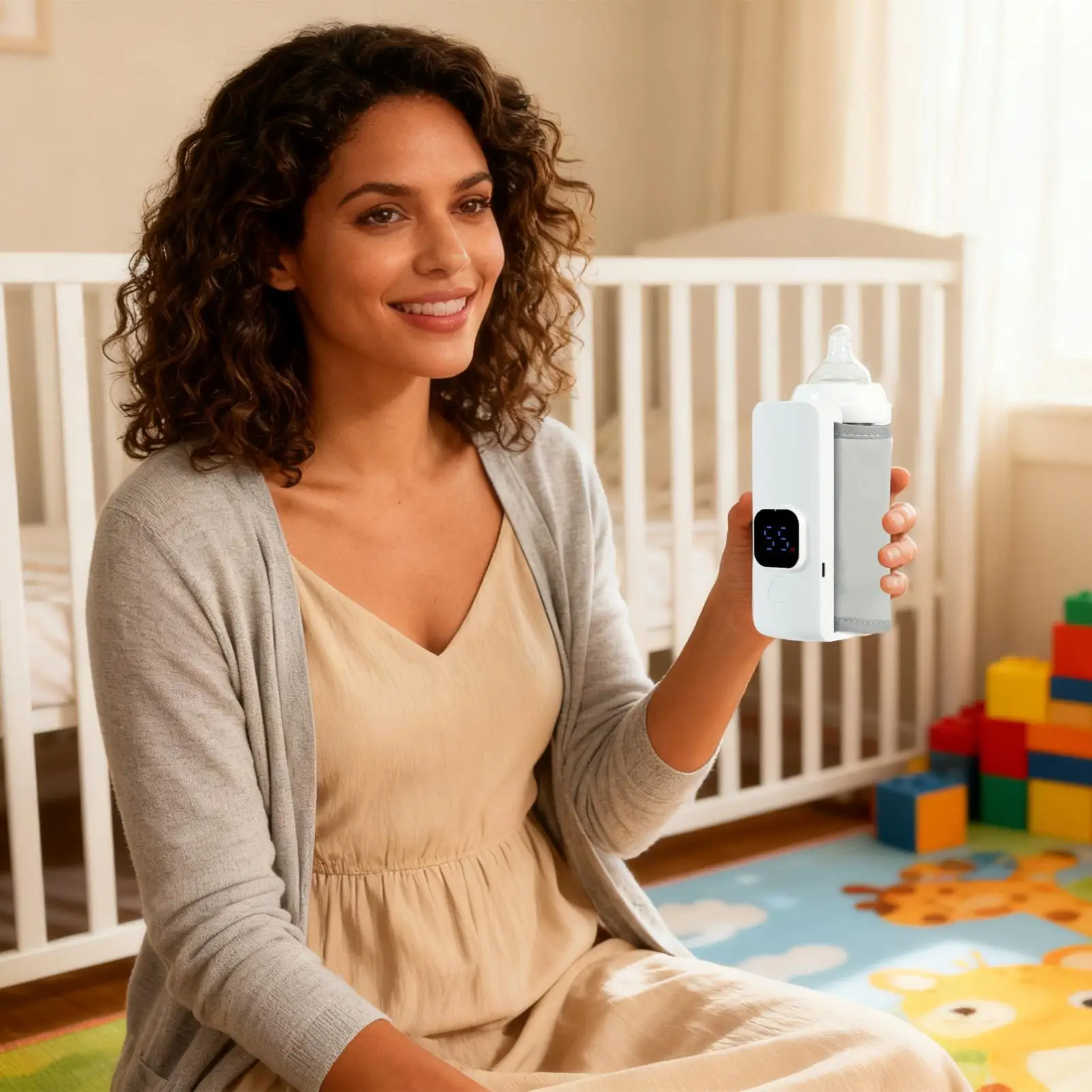 Портативные принадлежности для кормления на батарейках, подогреватель бутылочек с молоком для ночного утро, на каждый день, зиму, осень, дома, путешествий на открытом воздухе