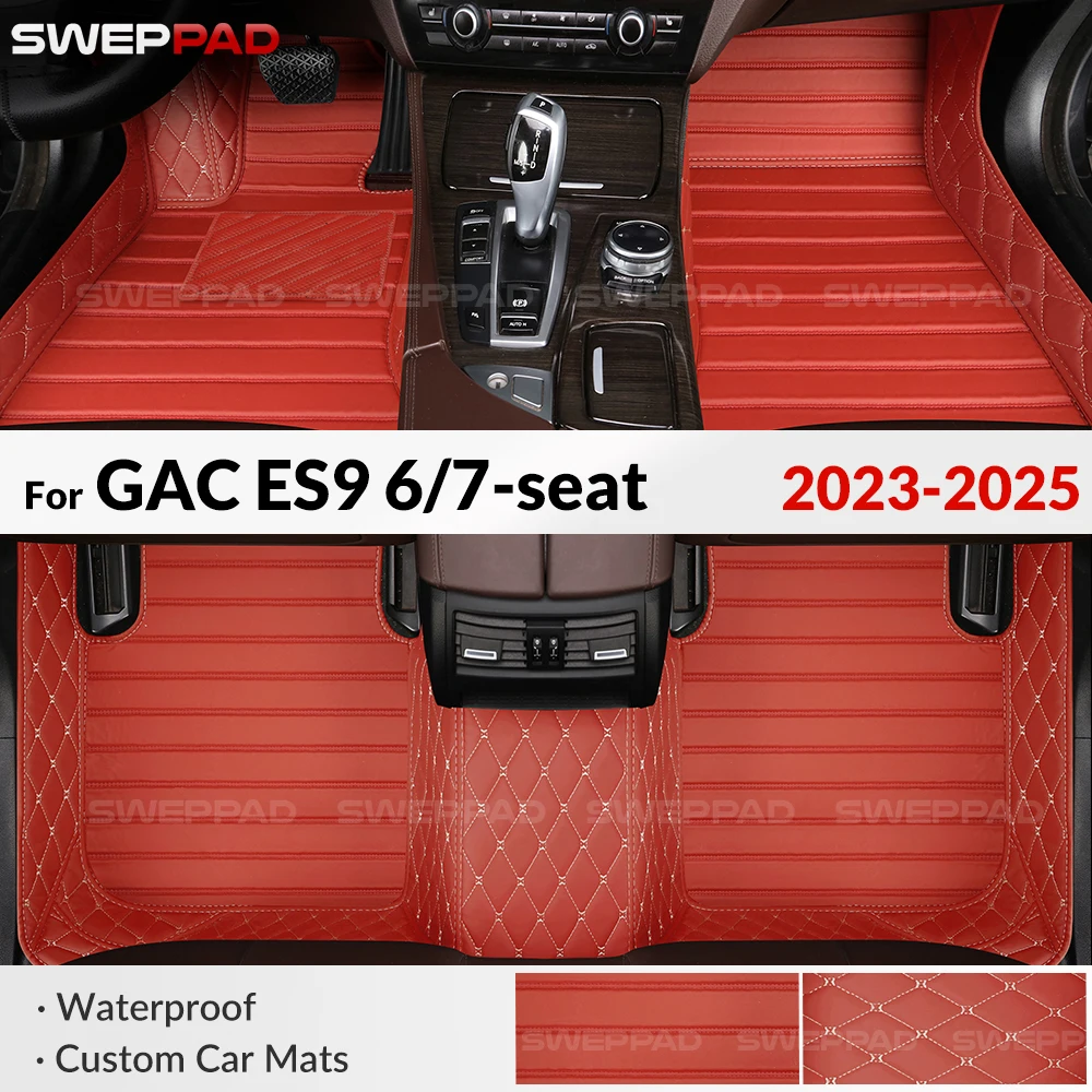 

For GAC ES9 (6/7-seat) 2023 2024 2025 Car Floor Mat All Weather Leather Protection Floor Liners Custom Fit Car Mat