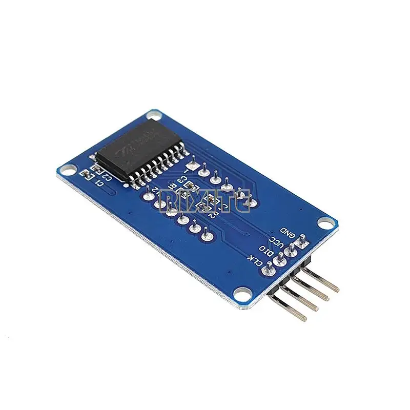 โมดูลจอแสดงผล LED TM1637 10ชิ้นสำหรับ Arduino 7ส่วน4บิต0.36นิ้วนาฬิกาขั้วบวกสีแดงหลอดดิจิตอลแบบอนุกรมสี่แผงไดรเวอร์