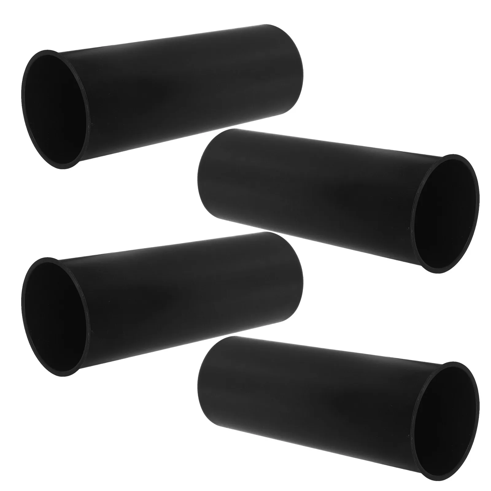 4 Pcs Bathroom Tumbler Cup Black Toilet Brush Holder Accessory Scrubber Holders Water