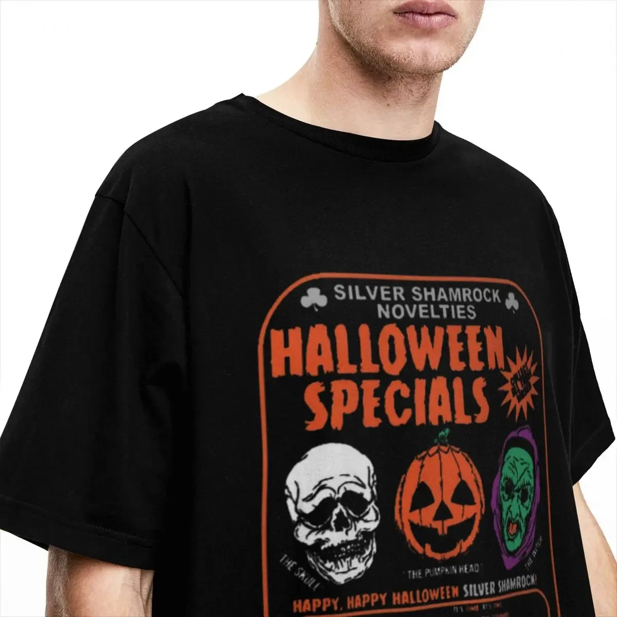 Fashion Halloween Specials Season Of The Witch T-Shirts for Men Women Crewneck Pure Cotton Short Sleeve Tees Graphic Tops