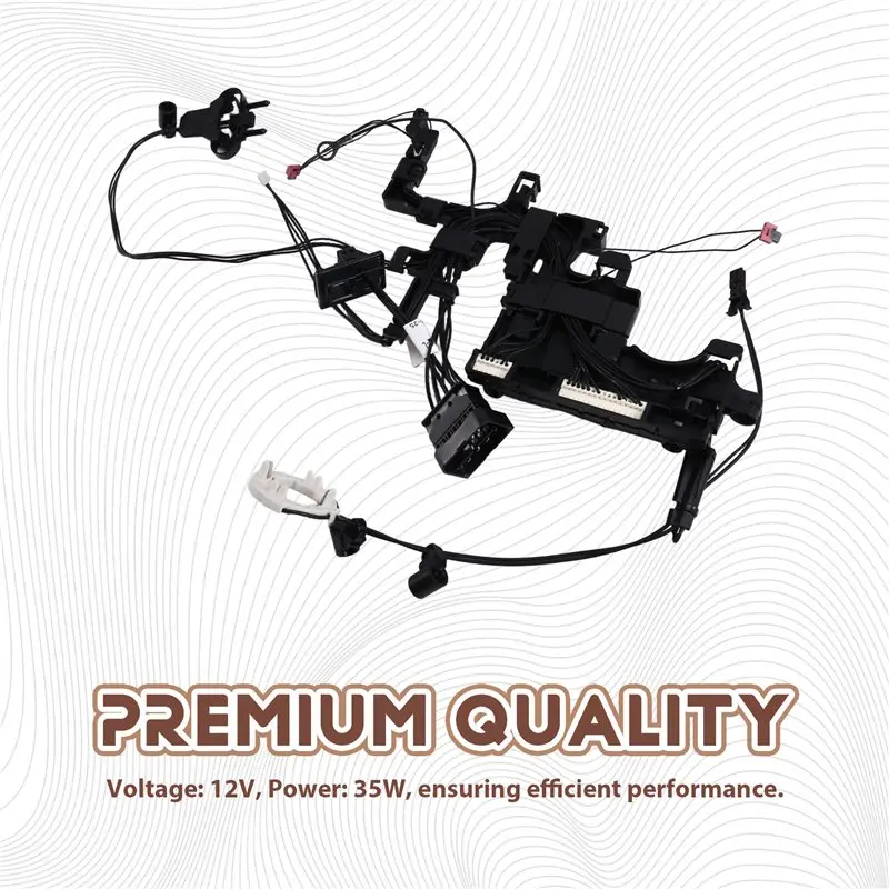 مجموعة أسلاك المصباح الأمامي A11M-63117355073 بدون أسلاك اختبار إضافية لسيارات BMW F32 X5 X6 F10 LCI