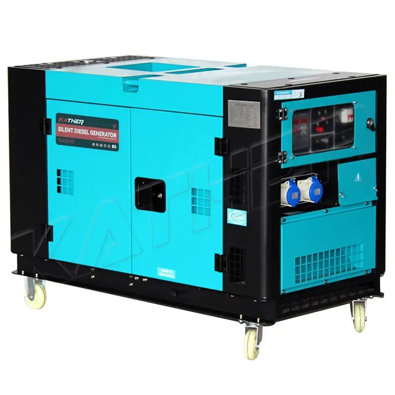 8kva 10kva 12kva 15kva 20kw Electric Power Plant Generator Generator 10kva Silent Factory Low Noise Generator