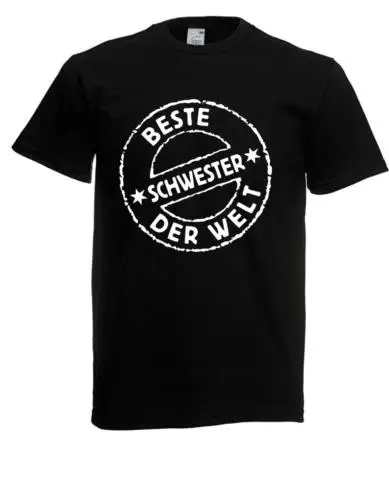 Herren T-Shirt  Beste Schwester der Welt I Sprüche I Fun I Lustig bis 5XL