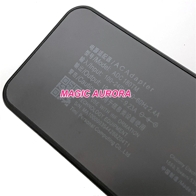 Original Thin ADC180TM Power Adapter For Xiaomi 15.6 INCH 1660TI 1060G Laptop Charger 19.5V 9.23A 180W 7.4x5.0mm Power Supply