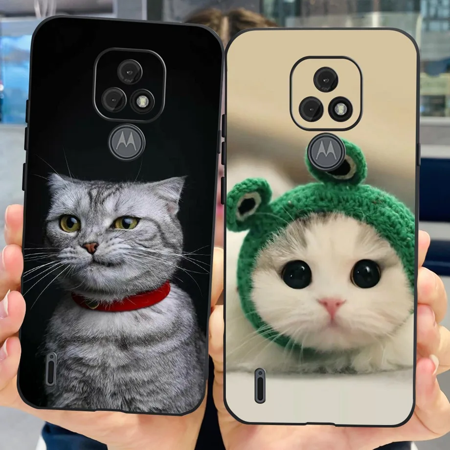 For Moto E7 Case 실리콘 소프트 TPU 전화 커버 Motorola Moto E7i Power E7 Power Case Capa Moto E7 Plus Cute Fashion Funda