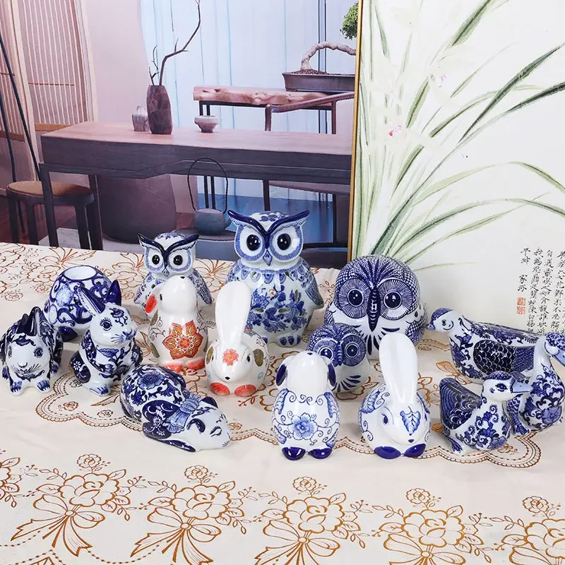 New Chinese Sculpture Ornament Household Vintage Sealed Can Ornament