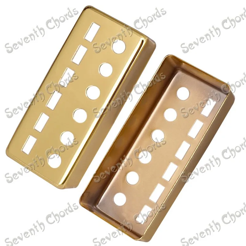 A Set of Gold Electric guitar Humbucker Pickup Kits Producing Accessories with Black Plastic Pickup Ring guitar accessories