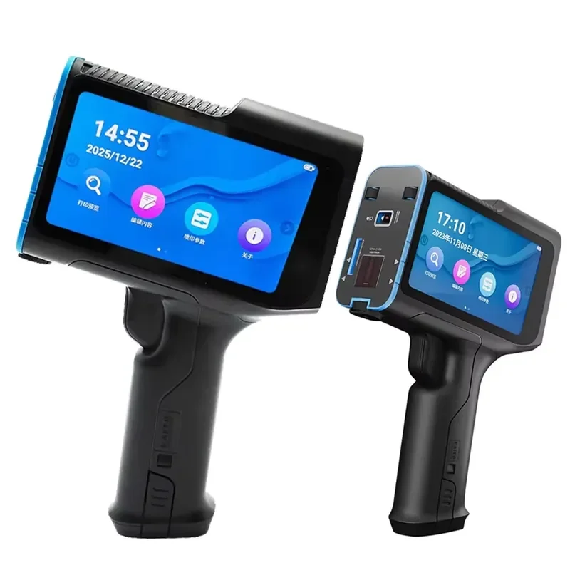 Customizable Electric Handheld Logo Printer for Apparel Clothing Tags Shoes Sports Equipment Gym Yoga Mats Colorful Ink
