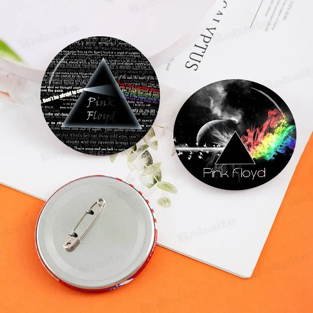 الفرقة P-الوردي F-Floyds الإبداعية صفيح لينة زر دبابيس الحيوان أيقونة بروش التلبيب على ظهره شارة الملحقات دبوس