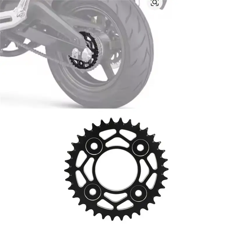 A58X-For Honda MSX125 Compatible 34T Rear Chain Sprocket Motorcycle Accessory Part