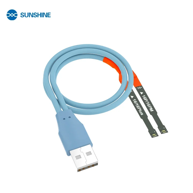 SUNSHINE SS-908G Power Boot Line For IP16/16Plus/Pro/Pro Max Dedicated Power Supply Automatic Recognition Startup Cable