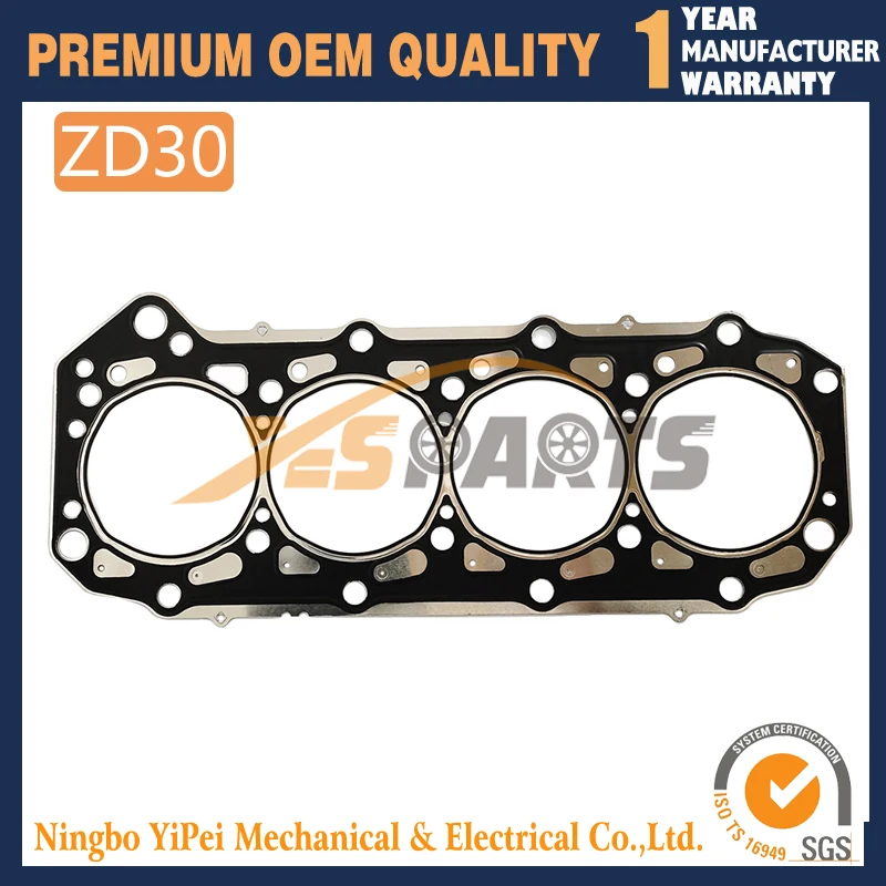 ZD30 Cylinder Head gasket for Nissan Patrol GR/Terrano II/Urban/Renault Mascott