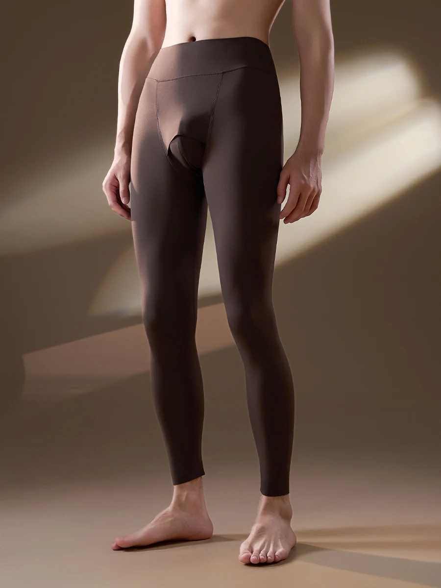 

180G Horizontal Gear Opening Autumn Winter Mens Leggings Tights Pyjama Pantalon Trousers Bottoms Pants Spodnie Joggers Collant