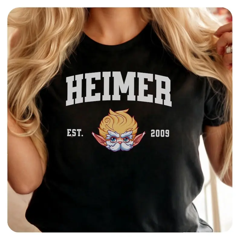 Arcane Heimerdinger Tshirt, Gamer Gift, Softstyle Tee, Video Game Fan Shirt, Unisex Top