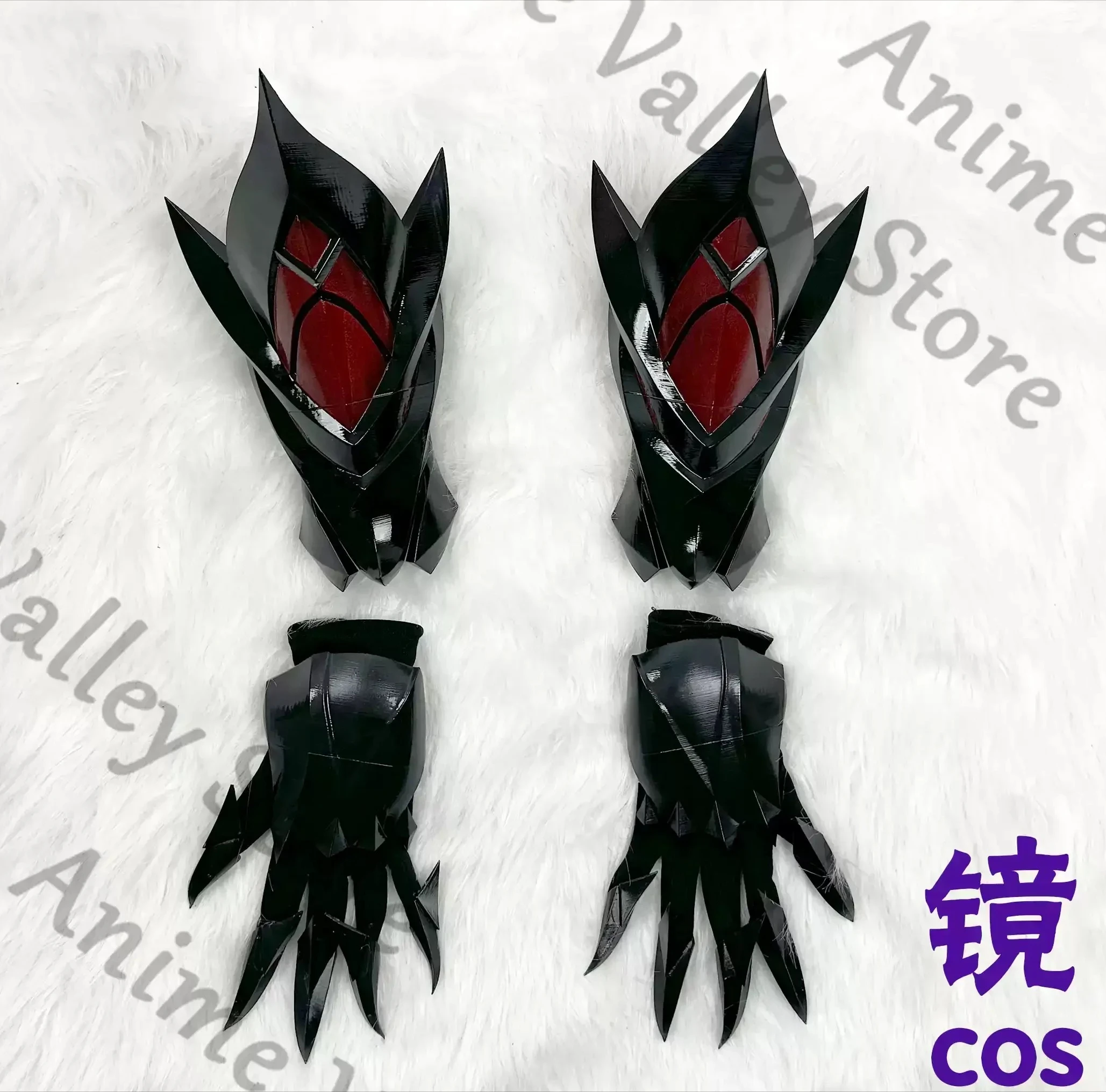 

Anime Genshin Impact Rerir Moon Hunters Cosplay Hand Armor Glove Prop Cartoon Armoured Gauntlets Waist Decoration Props Gift