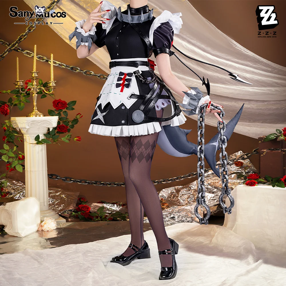 

Premium Edition SanyMuCos Ellen Joe Cospaly Zenless Zone Zero Game Dress Cospaly Outfit Comic-con Birthday and Holiday Gifts