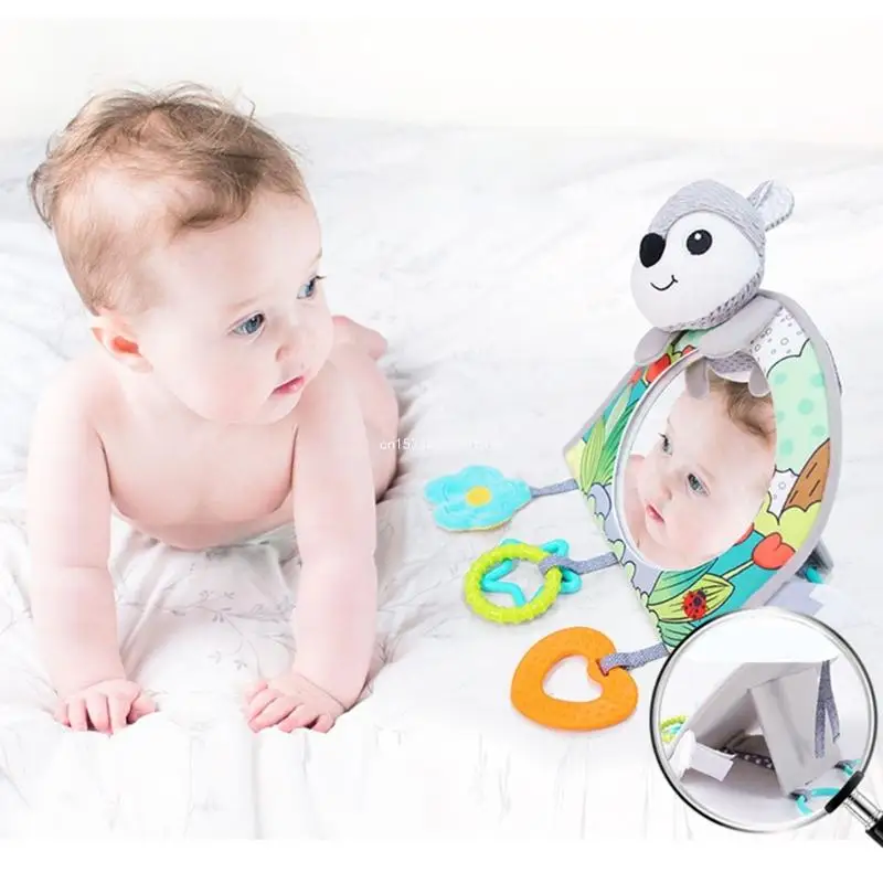 

Toddler Carseat Toy Stroller Hanging Rattle Baby Car Toy Clear View Car Mirror Safety Seats Toy Boys Girl Education Toy