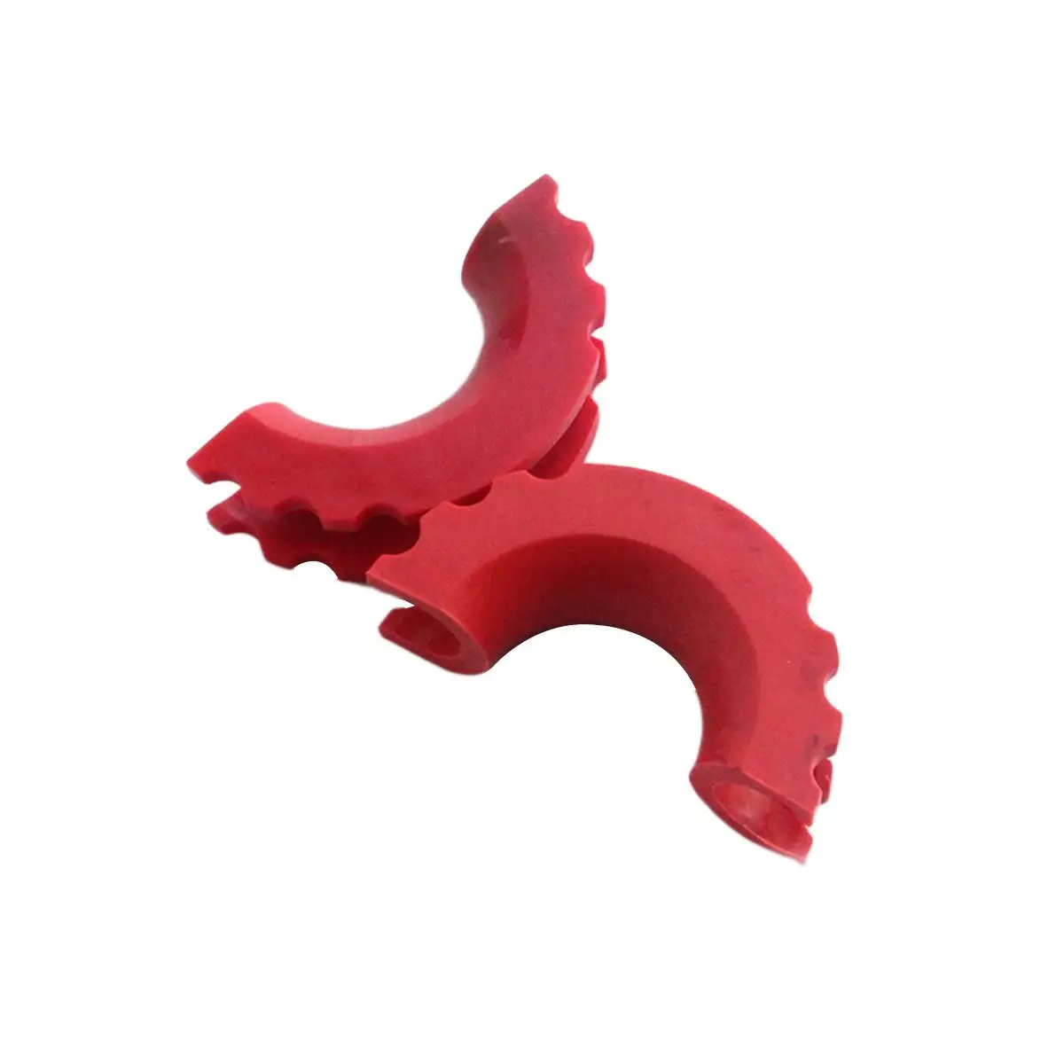 

2 PCS D-Ring Isolator Shackle Cover 3/4 Inch Bow Shackle Protectors for Off-road Vehicle SUV Truck (Red)