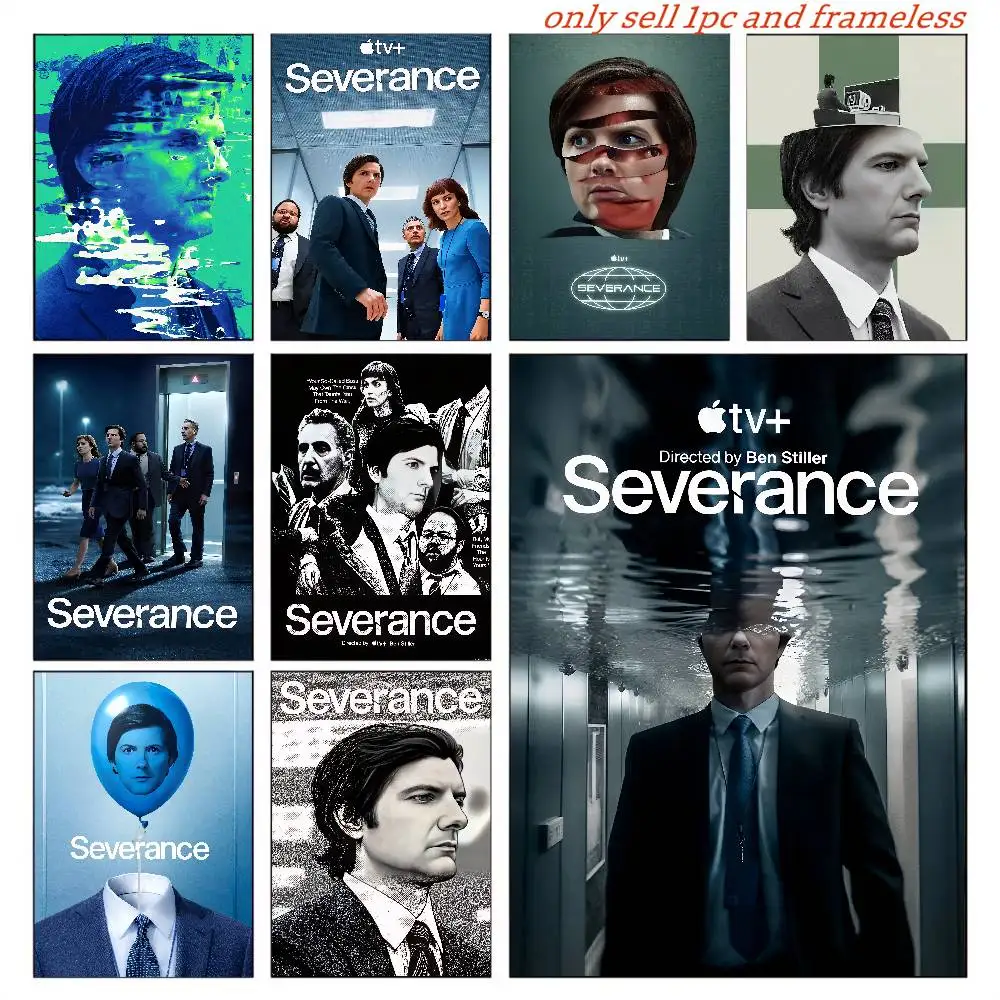 Severance Poster Ptints,Severance Tv Series Poster, Classic TV Shows HD Picture Modern Canvas Painting Wall Art Unframed Poste
