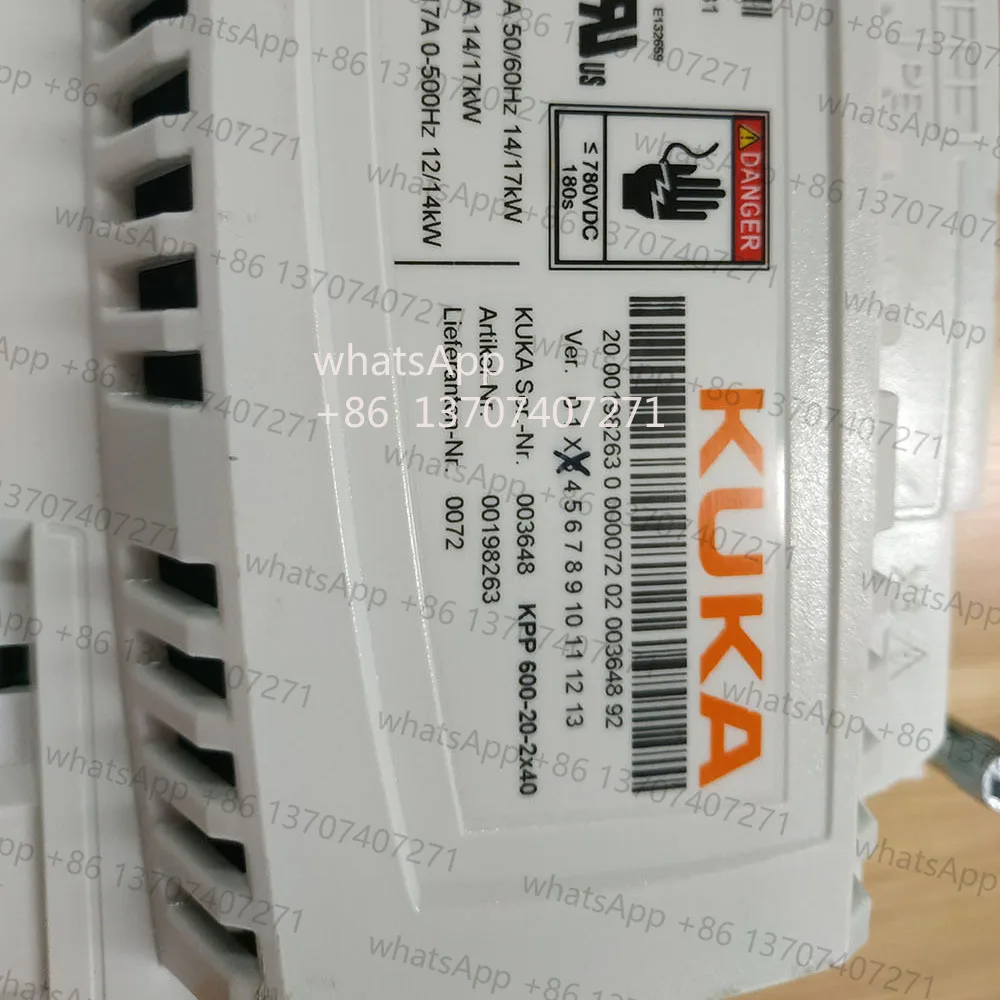KRC4 Robot Drive KPP600-20 2x40 00-198-263 para robot KUKA C4