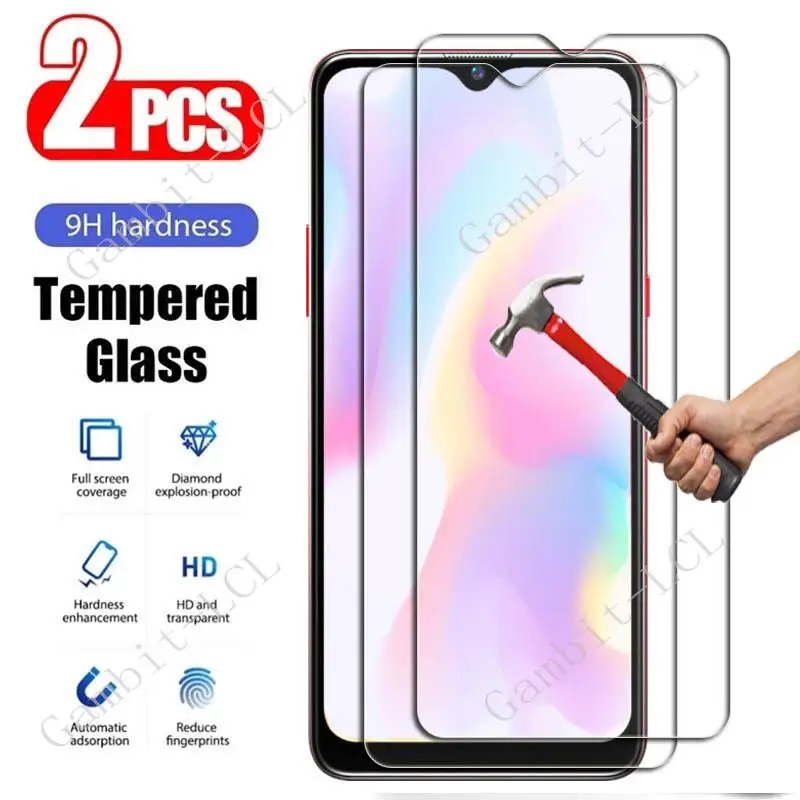 2PCS For Blackview A52 Pro A53 A96 BV4800 BV5300 Plus BV6200 BV8900 BV9300 N6000 Oscal C30 Screen Protector Tempered Glass Film