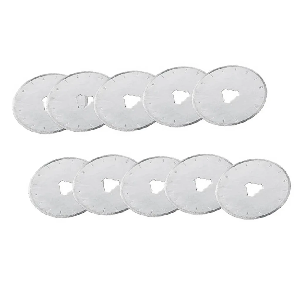 

10 шт. стальной диск для нарезки, сменный вращающийся инструмент для кожи, 28 мм