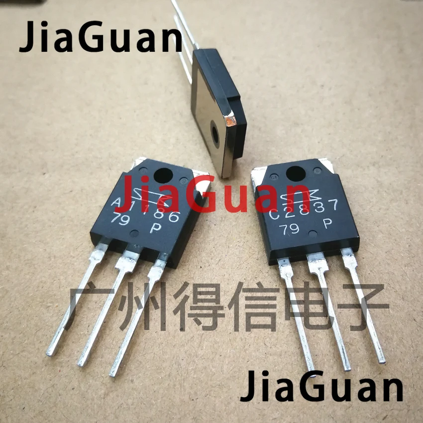 2pairs High power diode triode Sanken 2SA1186 2SC2837 TO-3P Audio Power Amplifier tube New HIFI amplifier SK A1186 C2837