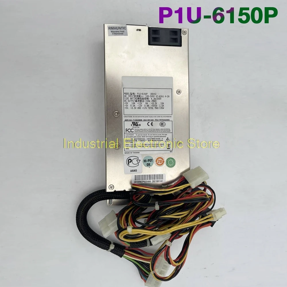 1U 150W For Advantech Industrial Computer Power Supply P1U-6150P