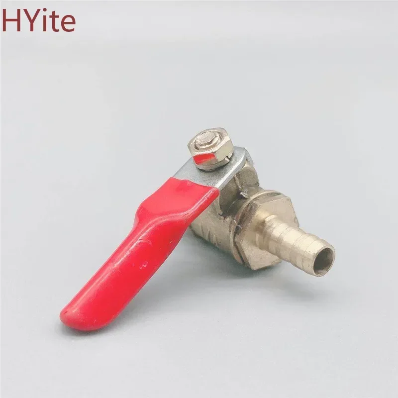 Brass Barbed ball valve 4-12 Hose Barb 1/8\'\' 1/2\'\' 1/4\'\' Female Thread Connector Joint Copper Pipe Fitting Coupler Adapter
