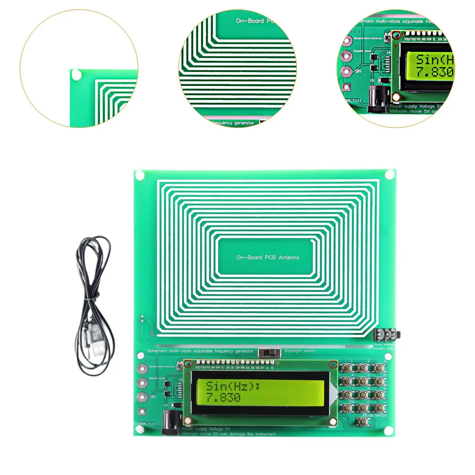 Schumann Generator Office Schumann Resonance Generator Easy to Use 7.83Hz