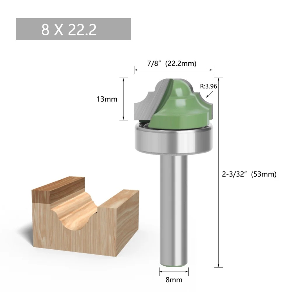 

For Woodworking Projects Router Bit Set Precision Cutting Router Bits Woodworking Edge Shaper Double Ogee Edge Precision Cutting